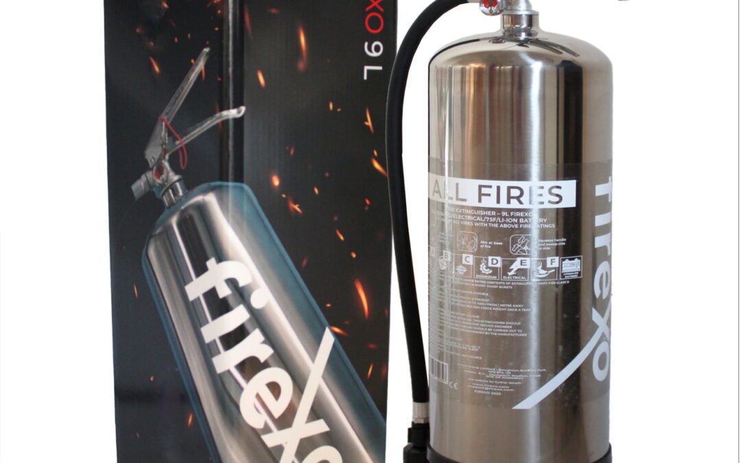 Firexo 9L Stainless Steel Extinguisher