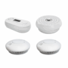 Firexo 4 Unit Interlinked Optical Smoke Alarm, Heat Alarm, and Carbon Monoxide Alarm